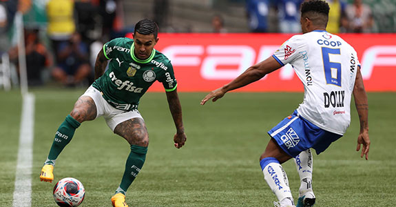 Final do Paulistão 2023 entre Palmeiras e Água Santa foi transmitida por Record, HBO e YouTube (Crédito: Cesar Greco/Palmeiras/by Canon)