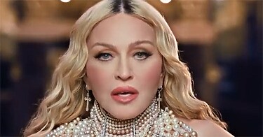 Madonna estrela comercial de 100 anos do Itaú ao lado de outros artistas