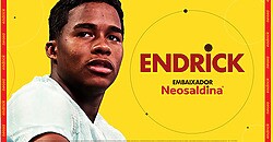 Neosaldina investe R$ 12 milhões para ter Endrick como embaixador