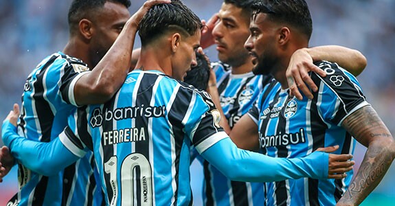 Campeonato Gaúcho será exibido no formato multiplataforma na Globo (Crédito: Lucas Uebel / Grêmio FBPA)