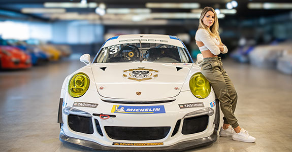 Com Porsche, Letícia Bufoni disputará o Sprint Trophy da Porsche Cup (Créidto: Porsche Cup Brasil/Beto Santana)