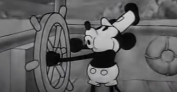 A versão de 1928 de Mickey Mouse se tornou domínio público após 95 anos de seu lançamento (Crédito: Reprodução)