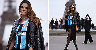 Brahma leva camisa de time a Paris Fashion Week