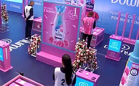 Downy divulga fragrâncias na Prova do Líder do BBB 24 (Crédito: Reprodução)