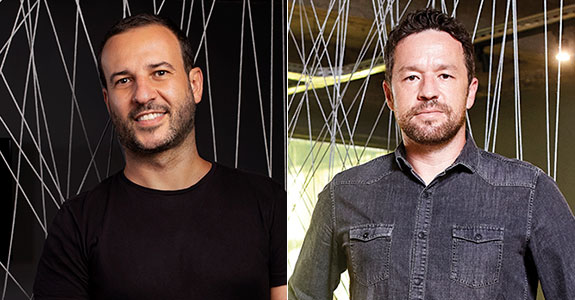 Raffael Mastrocola e Luis Constantino, executivos do Brandtech Group