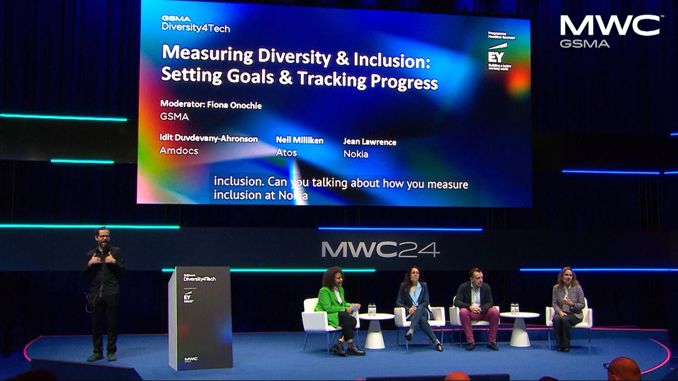 Palestra sobre diversidade no MWC