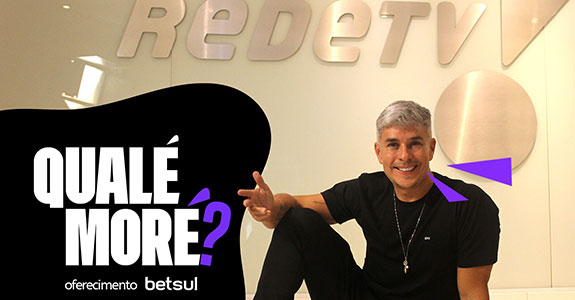 Ivan Moré retorna à TV aberta em uma parceria da RedeTV! com Betsul (Crédito: Divulgação)