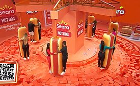 Seara realizou provase ativações dentro do BBB 24, mas ganhou relevância ao apostar no digital (Crédito: Divulgação/Seara)