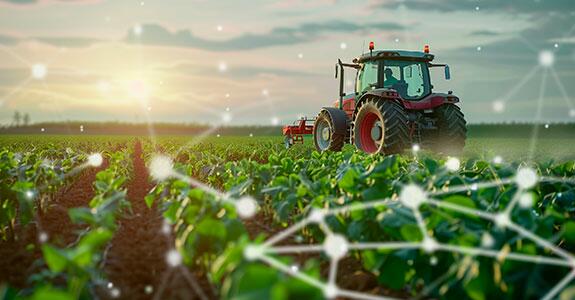 Inteligência artificial tem sido explorada pelas startups no agricultura e pecuária (Crédito: Tensor Spark/Adobe Stock)