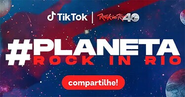 TikTok se une ao Rock in Rio para levar público ao festival