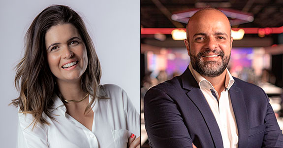 O grupo de Itatiaia promove Bruno Bianchini como vice-presidente comercial e Aimee Utsch como diretora comercial (Crédito Divulgação)