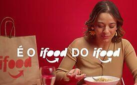 Em silêncio, Beatriz estrela comercial do iFood