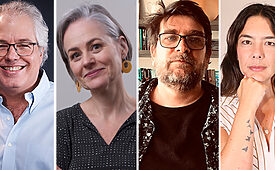 O Canal Meio reorganiza cargos de liderança com Ricardo Rangel, Flávia Tavares, Guilherme Werneck e Myrian Clark (Crédito Divulgação)