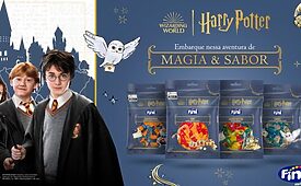 Fini lança produtos inéditos inspirados no mundo de Harry Potter no Brasil (Crédito: Divulgação)