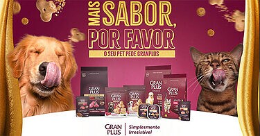 GranPlus enfatiza o sabor como diferencial no mercado pet