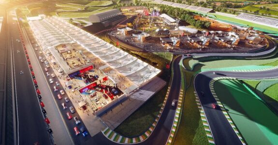 Modelo 3D Festival de Interlagos que acontece em agosto de 2024 no autódromo em São Paulo e reunirá 16 montadoras (Crédito: DIvulgação)