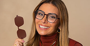 Giovanna Antonelli e Otaviano Costa estrelam campanha da Ótica Chilli Beans