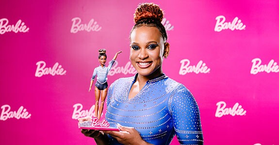 Rebeca Andrade ganha modelo próprio de Barbei (Crédito: Divulgação)