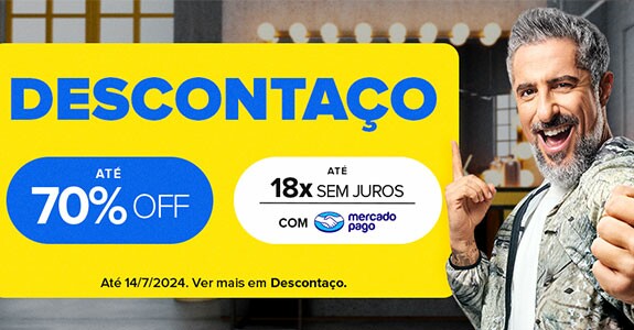 Mercado Livre promove Descontaço para que as pessoas concluam as compras em seus carrinhos virtuais (Crédito: Divulgação)