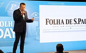 O diretor de marketing da Folha de São Paulo, Marcelo Benez, explica quais os próximos passos da publicidade no jornal (Crédito: Divulgação)