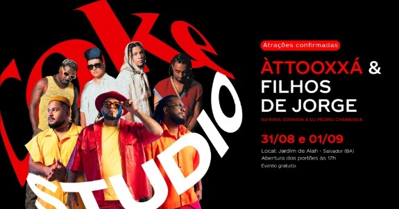 Coke Studio, da Coca-Cola, em Salvador