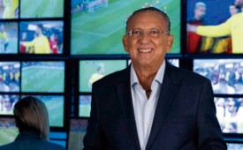 Galvão Bueno descobrirá a nova voz da narração brasileira em reality show da Play9 (Crédito: Estudio Globo / Victor Pollak)