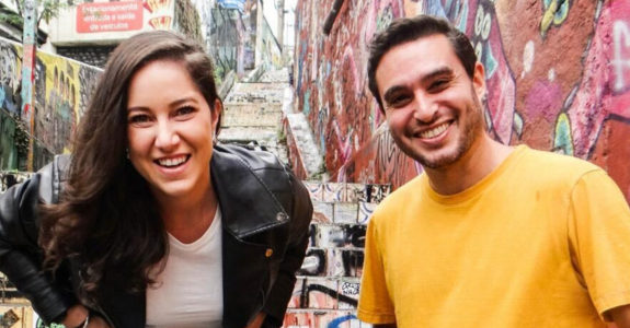 ulia Correia e Marcos Dimenstein