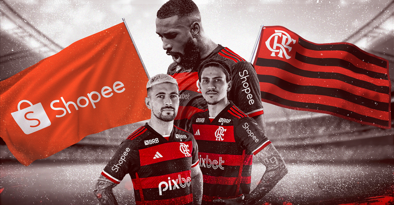 Flamengo confirma renovação com a Shopee e eleva valor do patrocínio