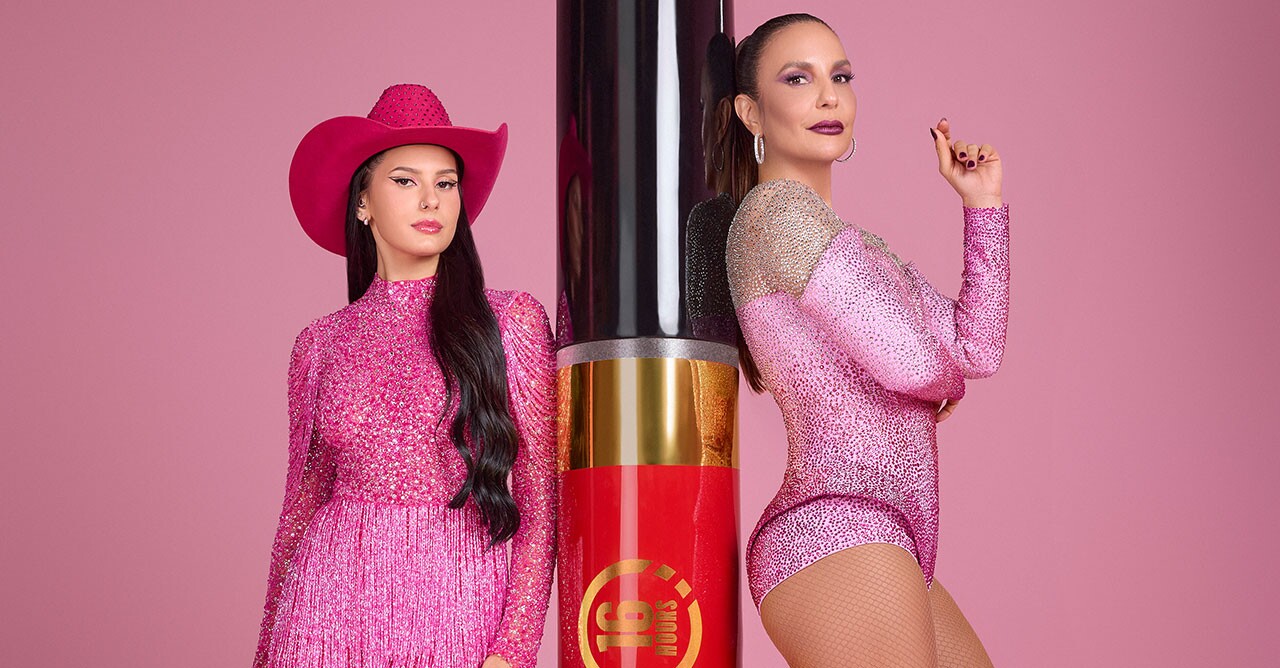 Ana Castela e Ivete Sangalo estrelam campanha da Avon (Crédito: Divulgação)