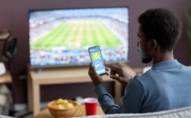 Brasileiros acham importante a presença das bets em eventos esportivos (Crédito: Seventyfour / Shutterstock)