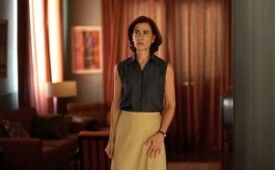 Fernanda Torres em cena no filme Ainda Estou Aqui