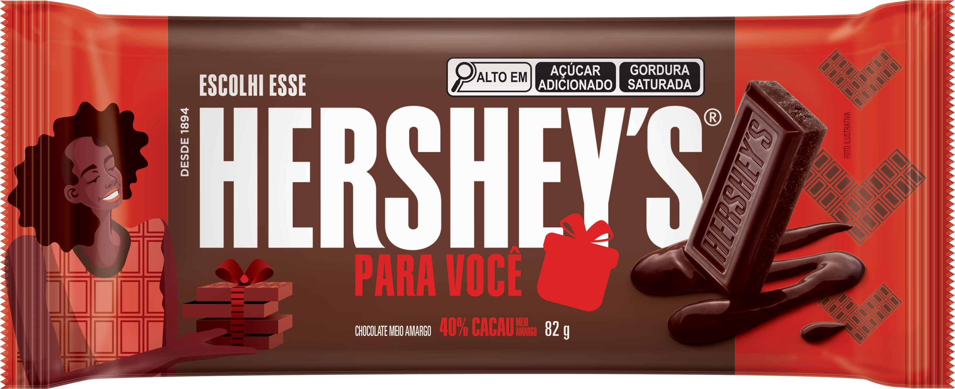 Hershey's cria embalagens com ilustrações exclusivas para Páscoa
