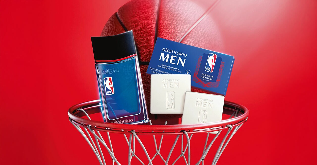 O Boticário e NBA criam collab com produtos focados nos fãs
