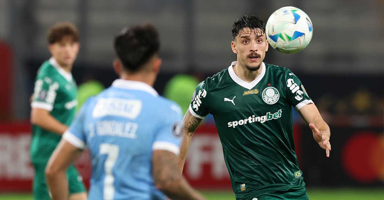 Palmeiras e Sporting Cristal marcaram a estreia de Paramount+ na fase de grupos da Libertadores (Crédito: Cesar Greco/Palmeiras/by Canon)