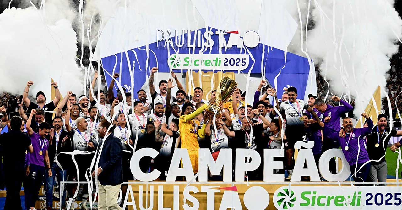 Campeonato Paulista 2025 contou com 19 marcas, atingindo seu recorde histórico no âmbito comercial (Crédito: Alan Morici / Corinthians)