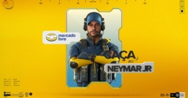 Mercado Livre faz Neymar Jr. driblar caçadores em game