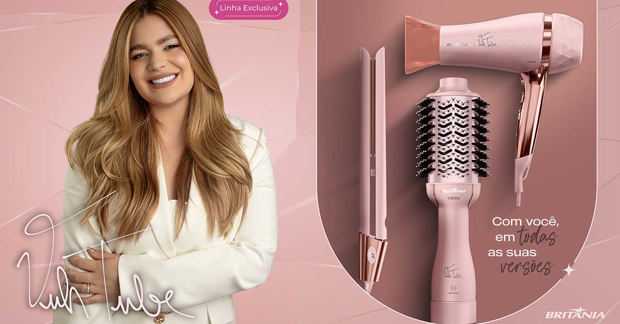 Viih Tube e Britânia cocriam linha de cuidados pessoais (Crédito: Divulgação)