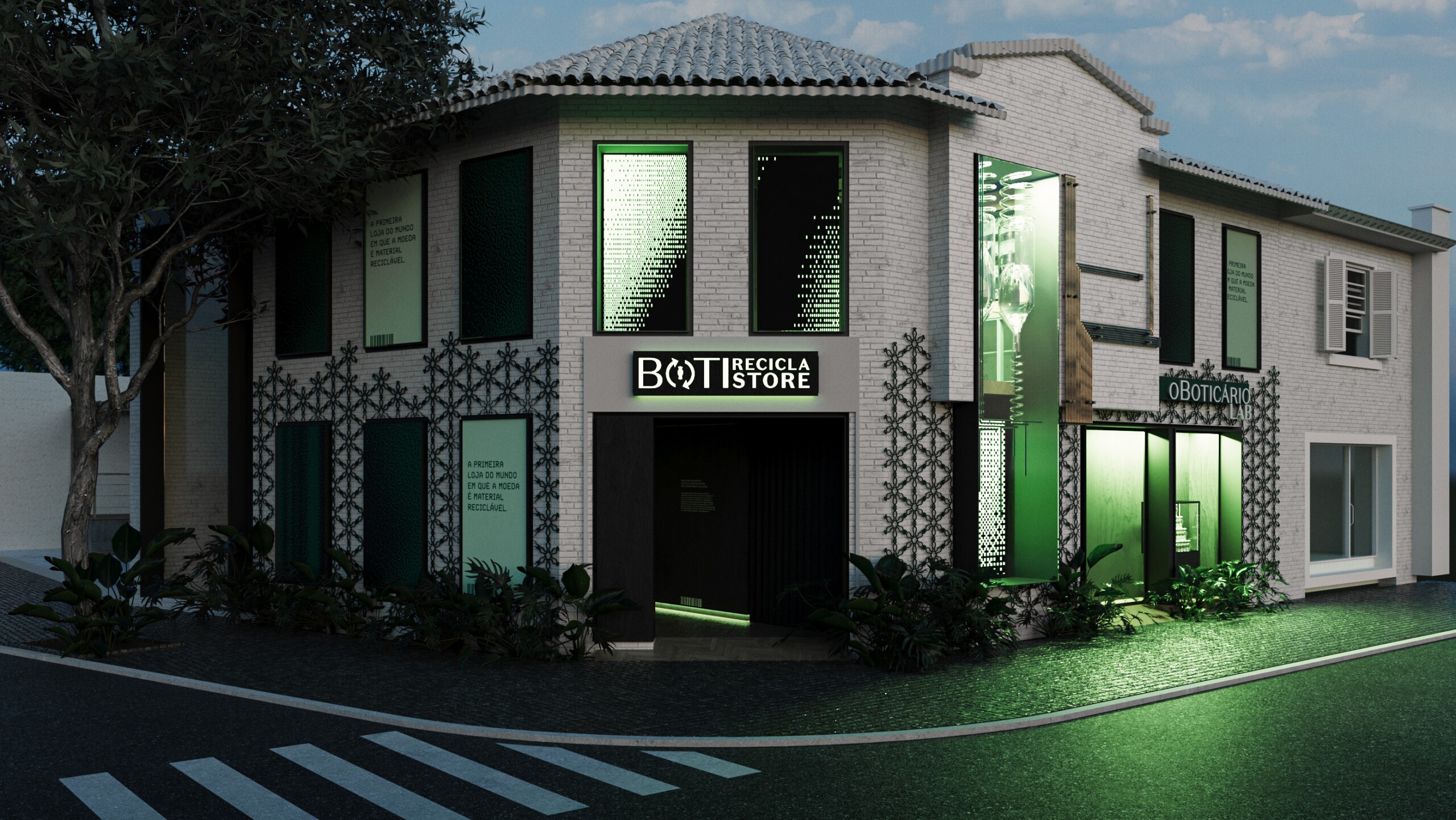 BotiRecicla Store, loja do O Boticário em Pinheiros, São Paulo
