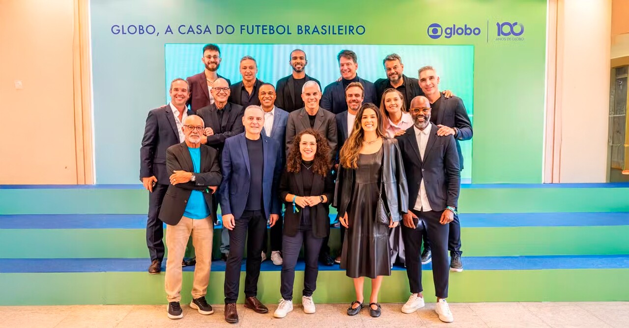 Entre repórteres e narradores, Globo terá 38 profissionais na cobertura do Super Mundial (Crédito: Divulgação)