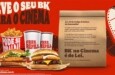 Burger King usa Código do Consumidor para incentivar consumo nos cinemas