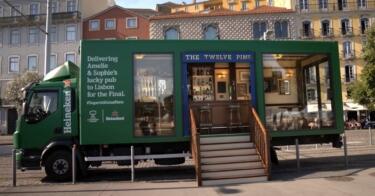 Heineken move bar de Londres para Portugal para a final da Champions feminina