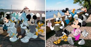 Mickey & Amigos em pontos turísticos do Rio de Janeiro
