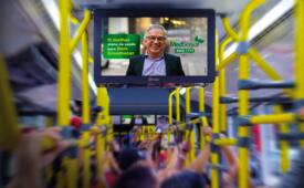DOOH: Digital Out Of Home chega aos ônibus de São Paulo
