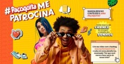 Paçoquita dá aos fãs a chance de serem patrocinados pela marca