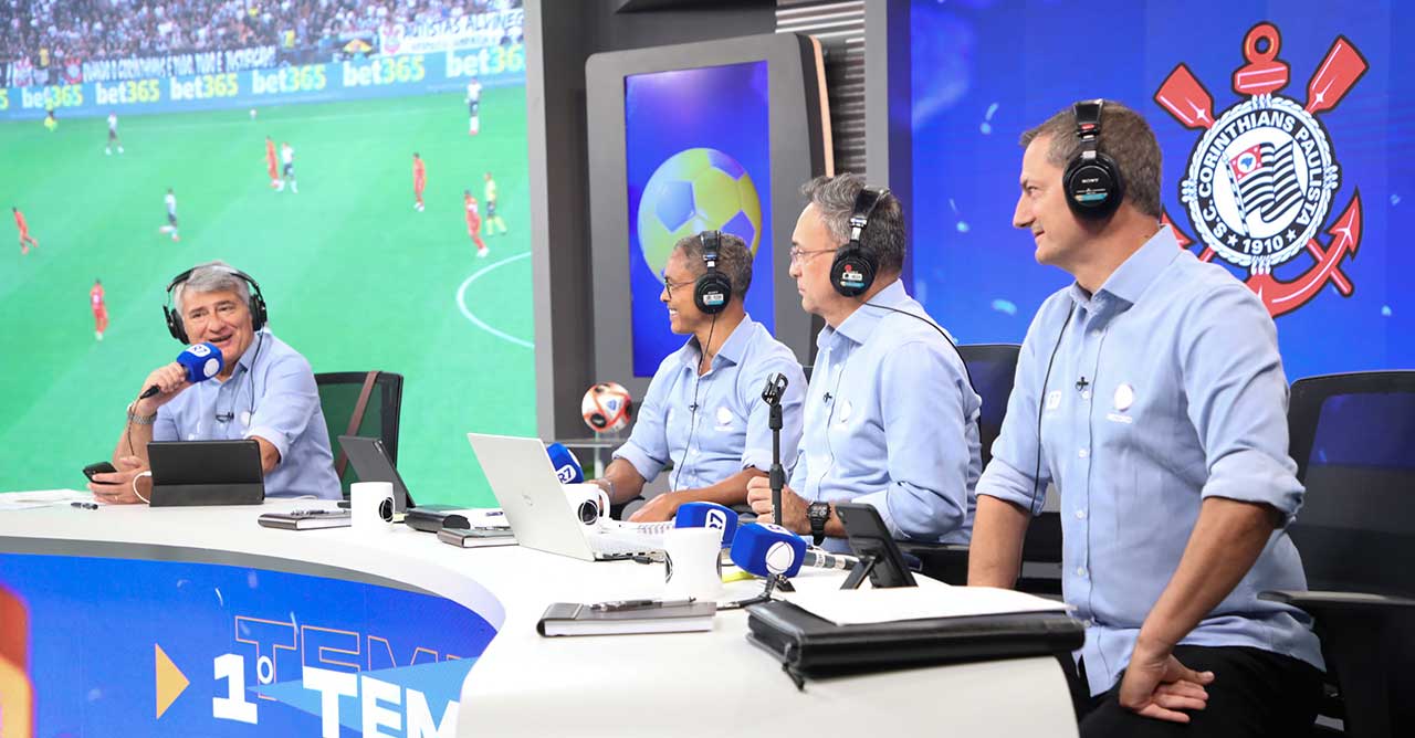 Record tem equipe com especialistas para transmitir o Brasileirão (Crédito: Divulgação)