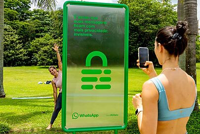 OOH avança na exploração dos sentidos sensoriais