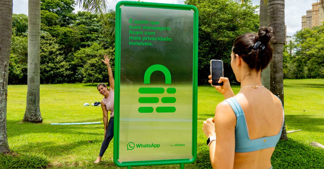 Campanha WhatsApp criada pela Talent Street