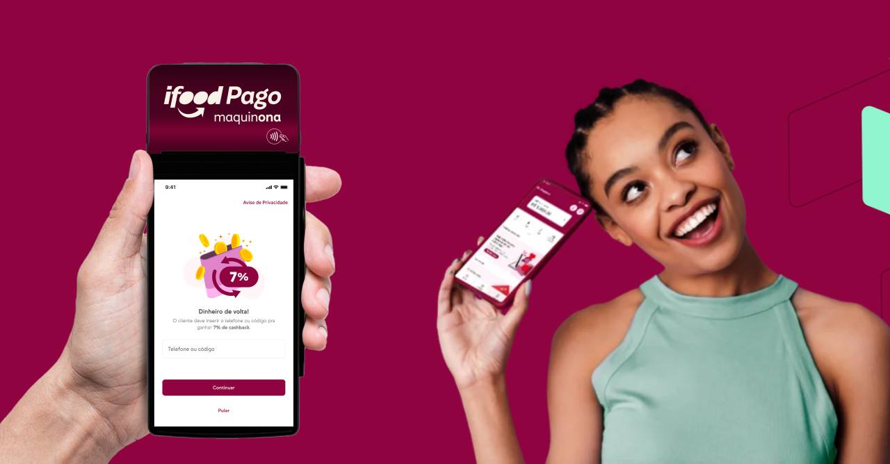 iFood Pago foi lançado no ano passado com a proposta de se tornar o “banco dos restaurantes e se soma aos recursos baseados em IA que oferecem insights para captação e retenção de clientes (Crédito: Divulgação)