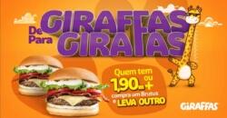 Giraffas dá sanduíche em dobro para quem tiver mais de 1,90m