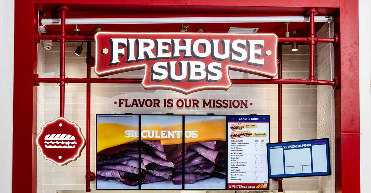Firehouse Subs escolhe David para ser sua agência no Brasil (Crédito: Divulgação)